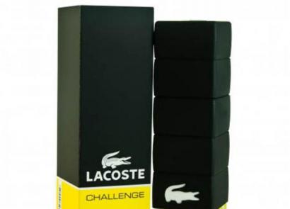 Lacoste Challenge: описание ароматов, стоимость и отзывы